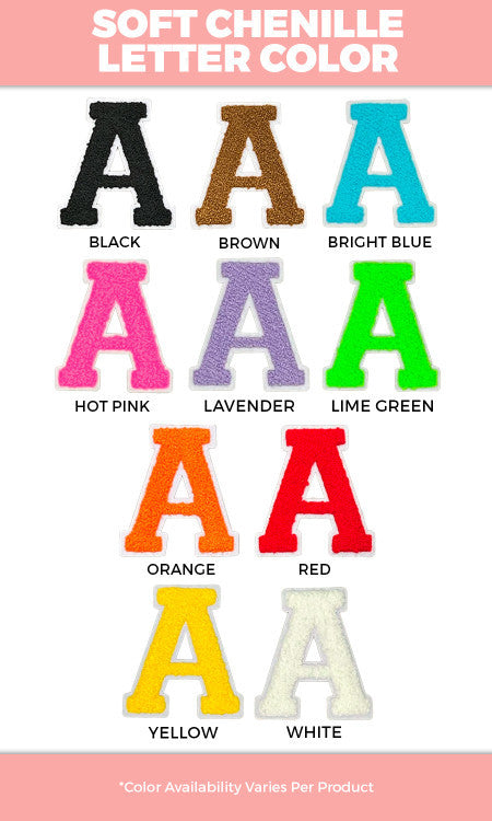 Soft Chenille Custom Sweatshirt