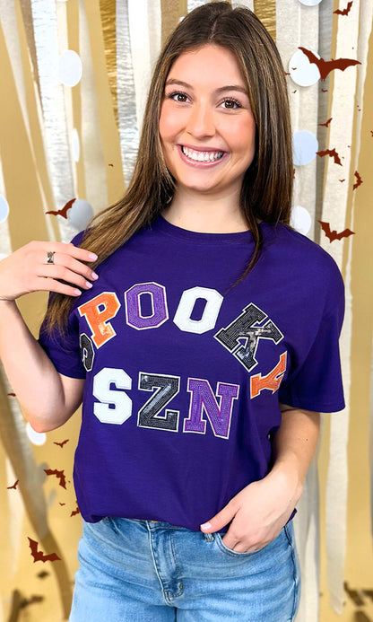 Spooky Season Sequin Graphic T-Shirt