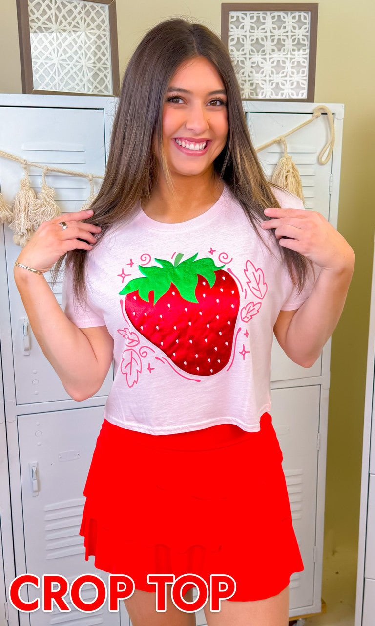 Strawberry Metallic Magic Puff  Graphic