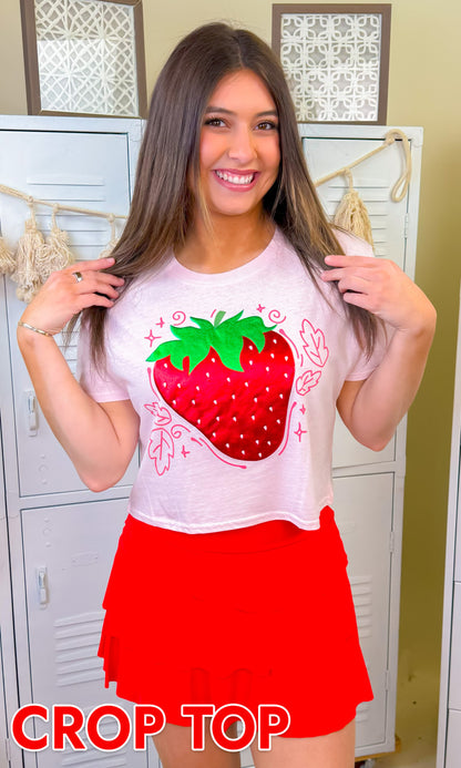 Strawberry Metallic Magic Puff  Graphic