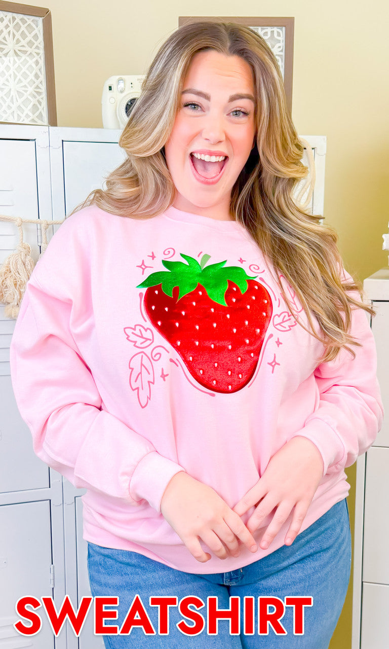 Strawberry Metallic Magic Puff  Graphic