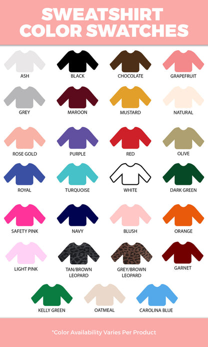 Holly Jolly Sequin Christmas Graphic Sweatshirt