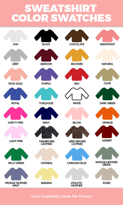 Satin Bow Graphic Sweatshirt