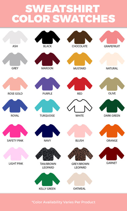 Football Things Sequin Graphic Sweatshirt