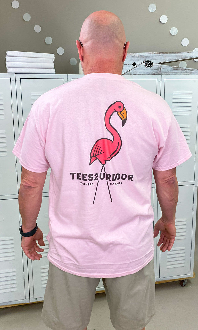 T2D Pink Flamingo Graphic T-Shirt