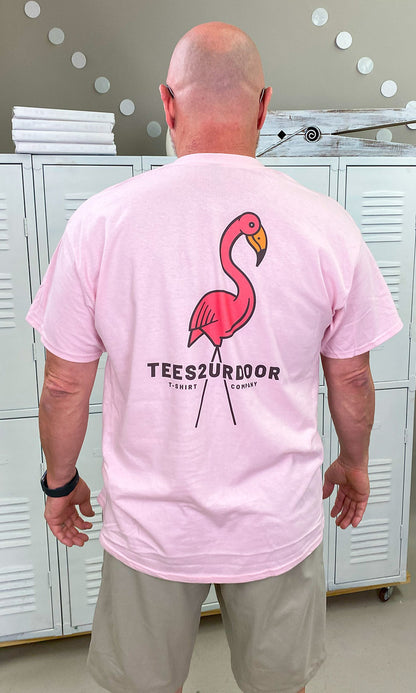 T2D Pink Flamingo Graphic T-Shirt