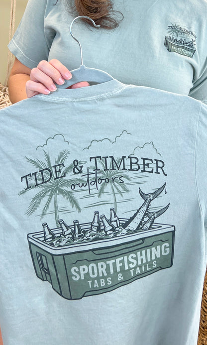 Tabs & Tails Comfort Color Graphic T-Shirt