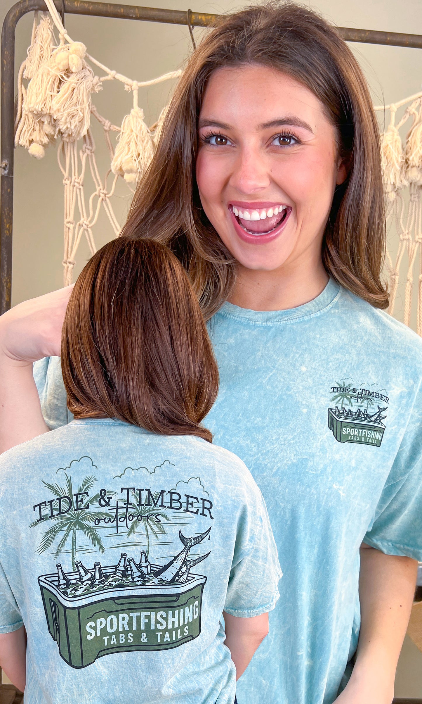 Tabs & Tails Mineral Washed Graphic Shirt