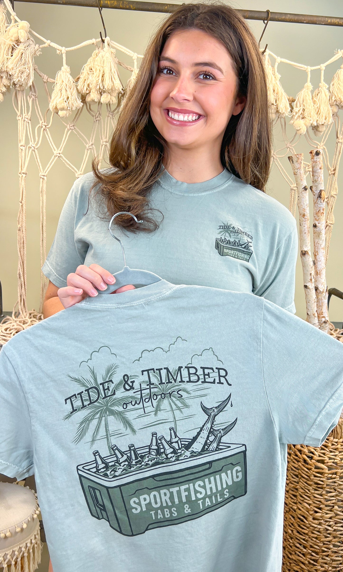 Tabs & Tails Comfort Color Graphic T-Shirt