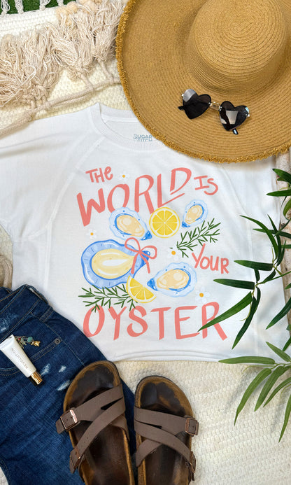 The World is Your Oyster Edgy Graphic Shirt