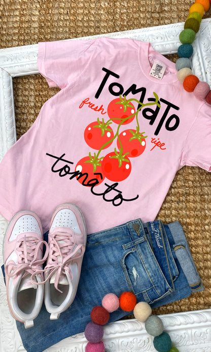 Tomato Tomato Comfort Color Graphic T-Shirt