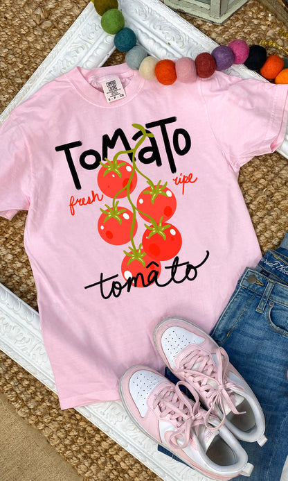 Tomato Tomato Comfort Color Graphic T-Shirt