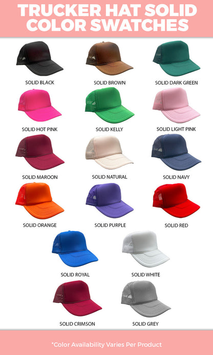 Sparkle Lucky Clover Trucker Hat