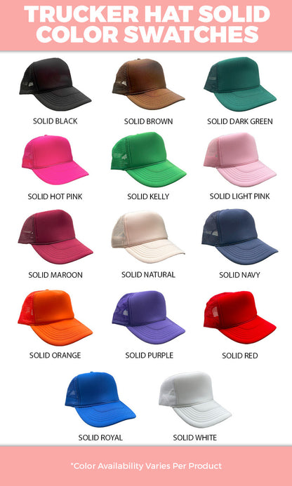 Sparkle Bow Sequin Trucker Hat