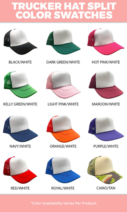 Sunglasses Sequin Trucker Hat