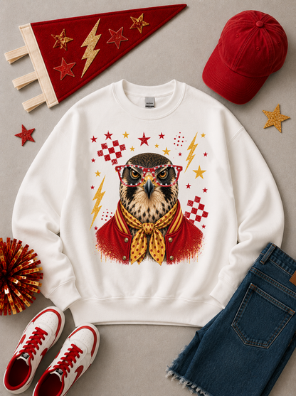 Varsity Specs Rhinestone Custom Spirit Graphic Sweatshirt