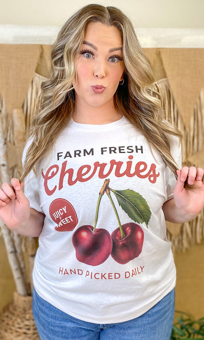 Vintage Fruit Graphic T-Shirt