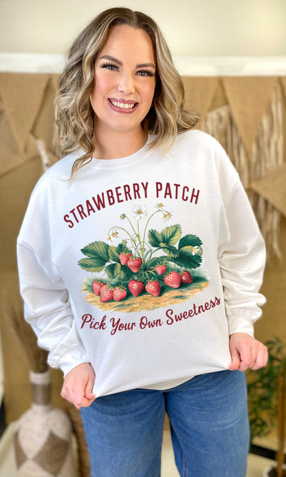 Vintage Fruit Graphic Sweatshirt