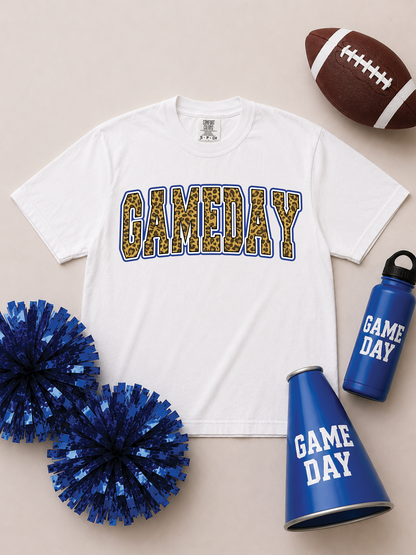 Game Day Block Graphic Comfort Color Boxy T-Shirt