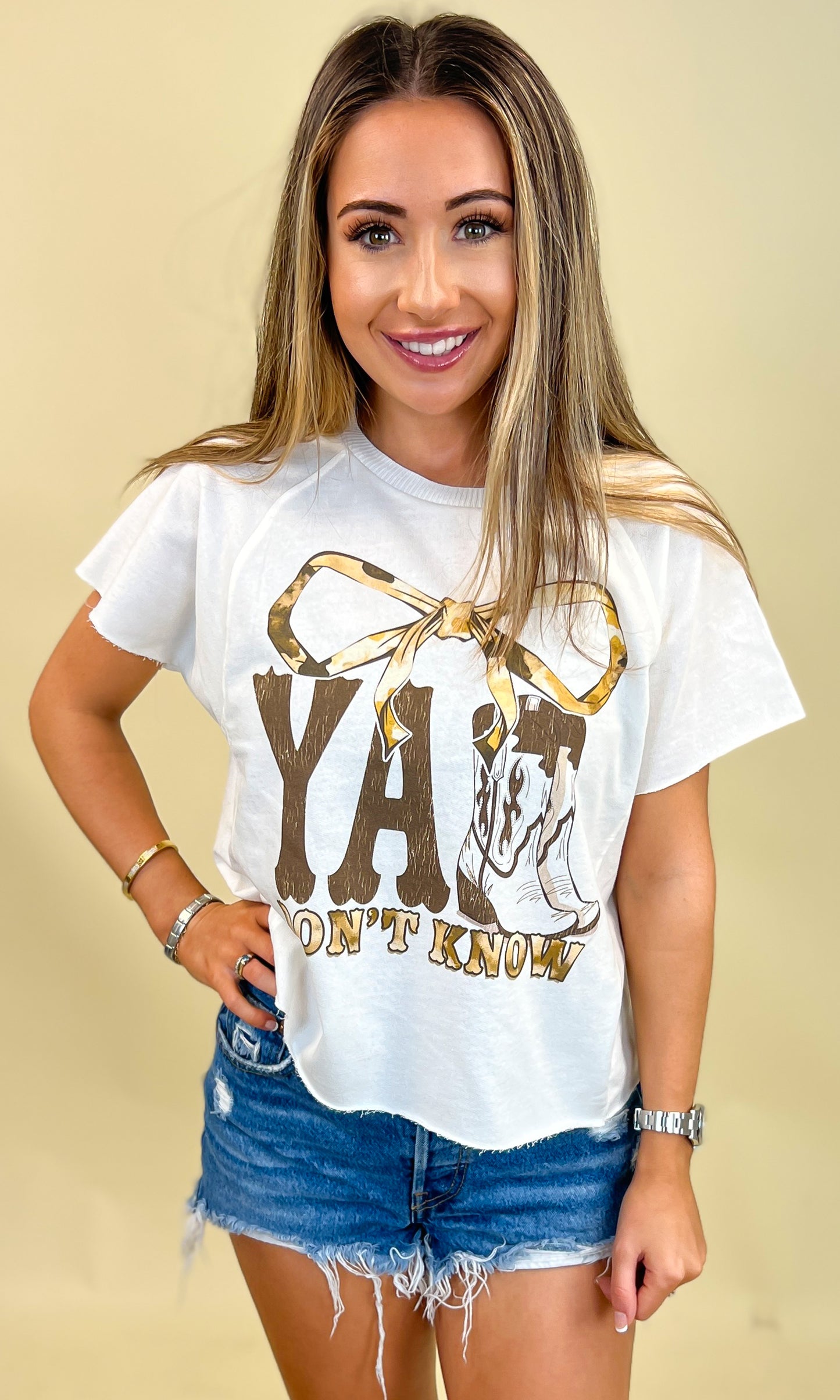 Y'all Don't Know Edgy Graphic Shirt