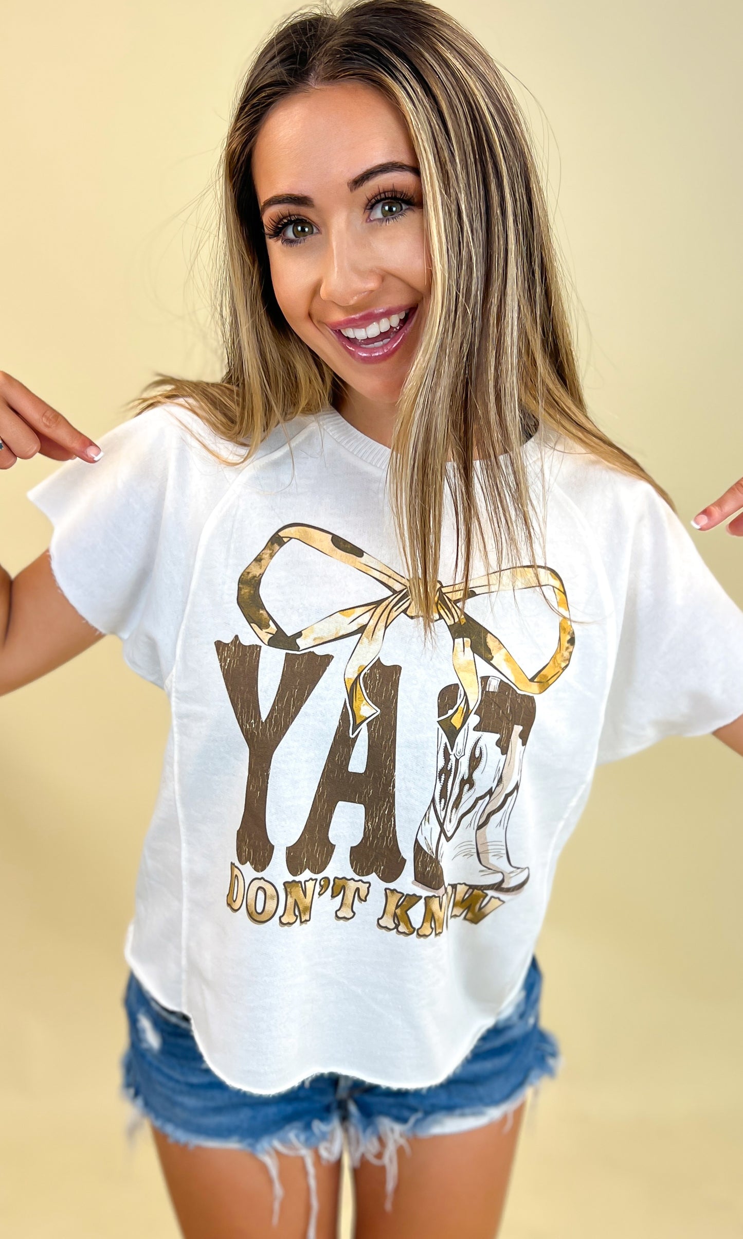 Y'all Don't Know Edgy Graphic Shirt