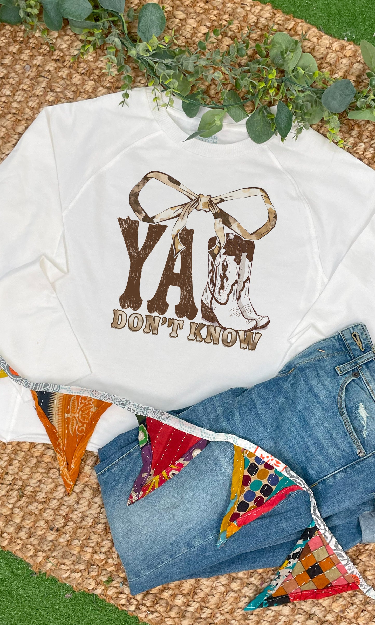 Y'all Don't Know Long Sleeve Edgy Graphic Shirt