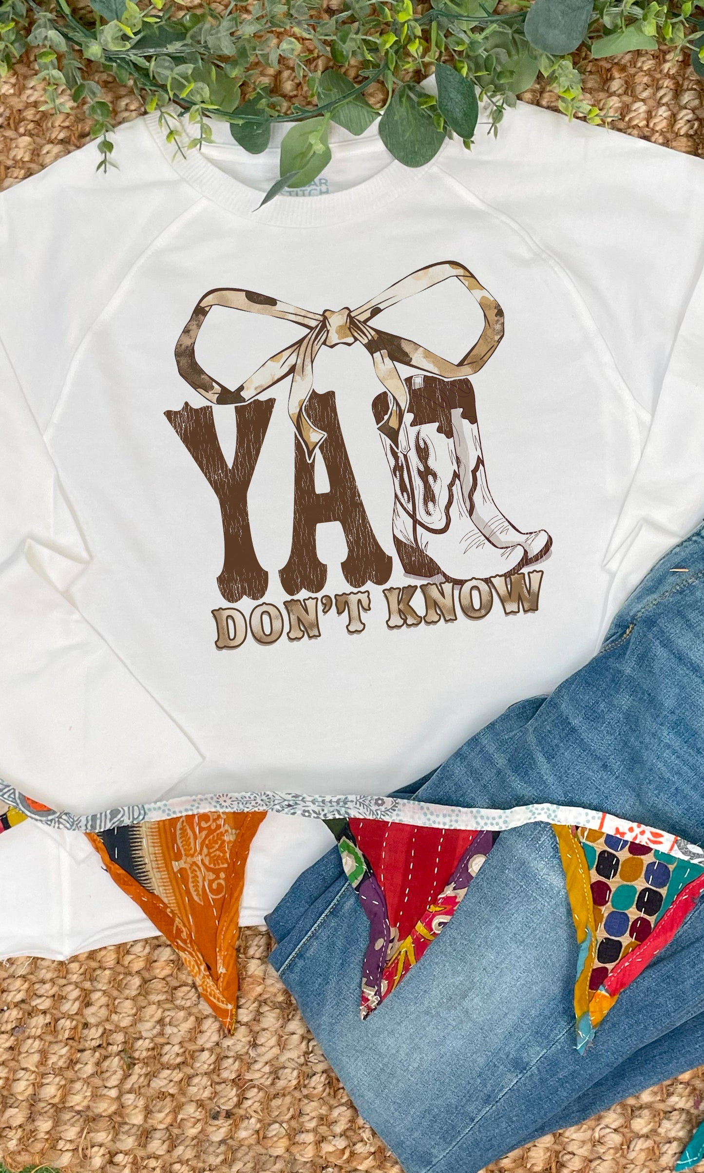 Y'all Don't Know Long Sleeve Edgy Graphic Shirt