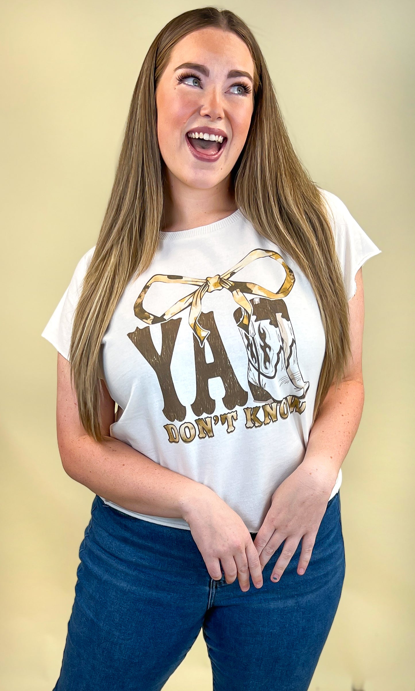 Y'all Don't Know Edgy Graphic Shirt