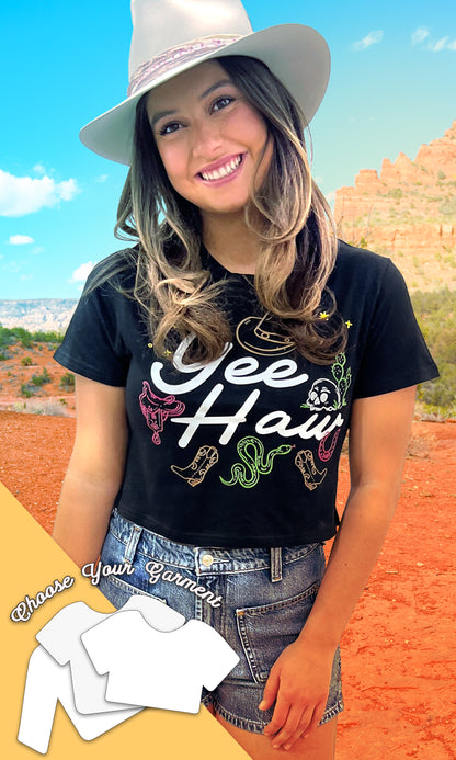 Yeehaw Cowgirl Graphic
