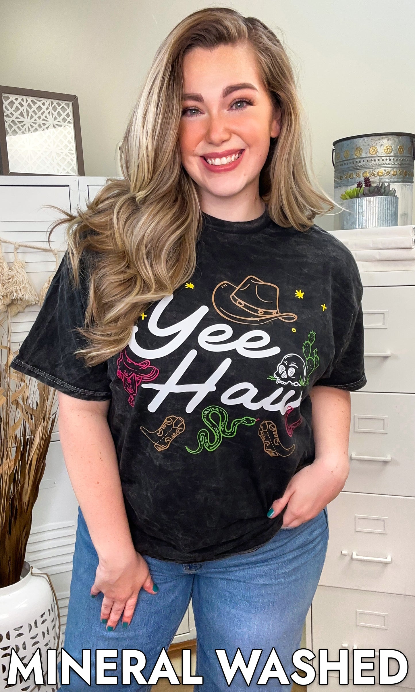 Yeehaw Cowgirl Graphic