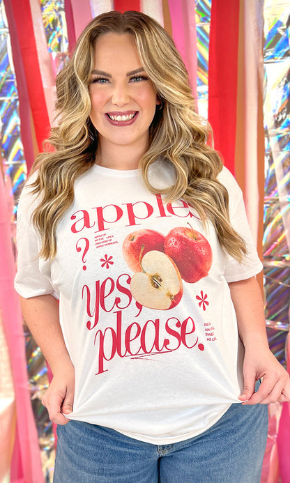 Yes Please Fruit Graphic T-Shirt