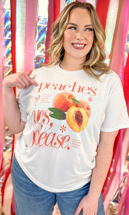 Yes Please Fruit Graphic T-Shirt