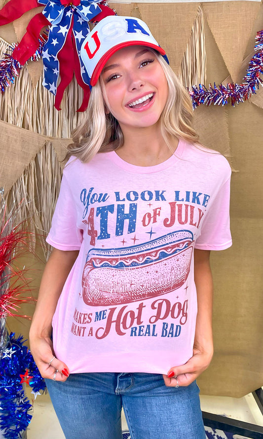 You Look Like the Fourth of July Graphic T-Shirt
