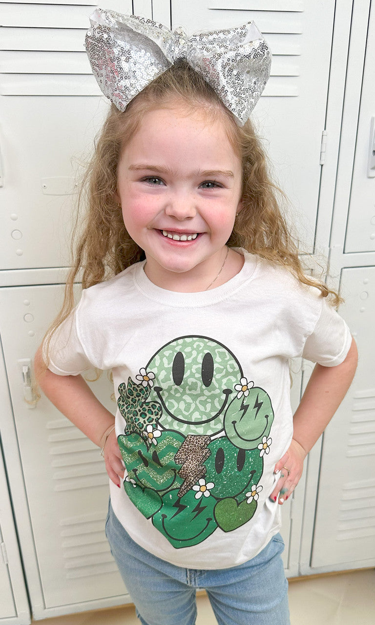 St. Patrick’s Vibes Youth Graphic T-Shirt