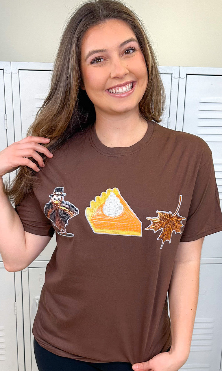 Thanksgiving Sparkle T-Shirt