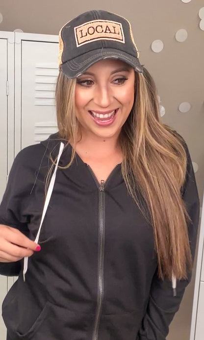 Local Chenille Vintage Hat