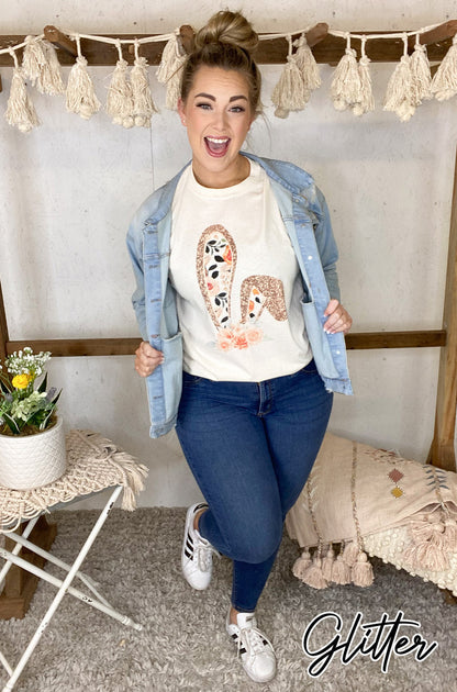 Floral Bunny Ears T-Shirt