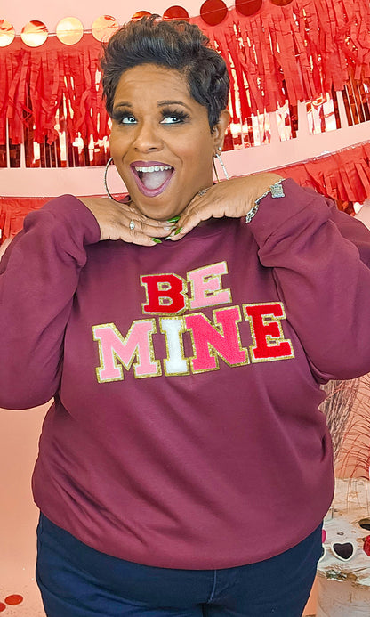 Be Mine Ideal Chenille Sweatshirt