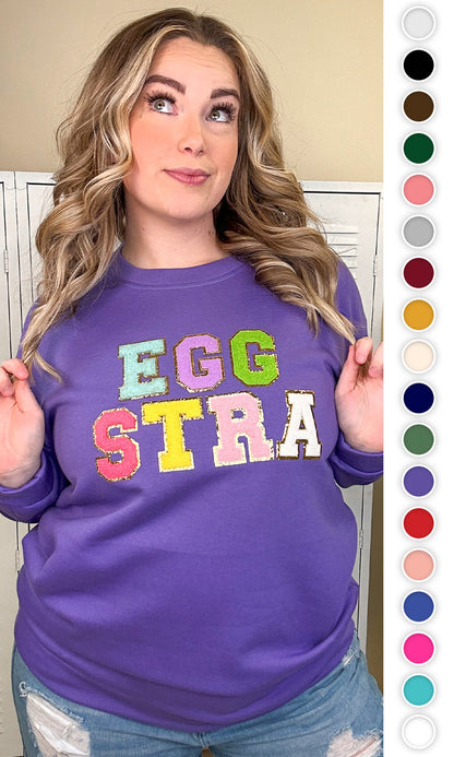 Ideal Chenille Eggstra Adult Sweatshirt