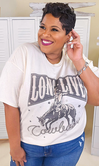 Long Live Cowboys Graphic Shirt