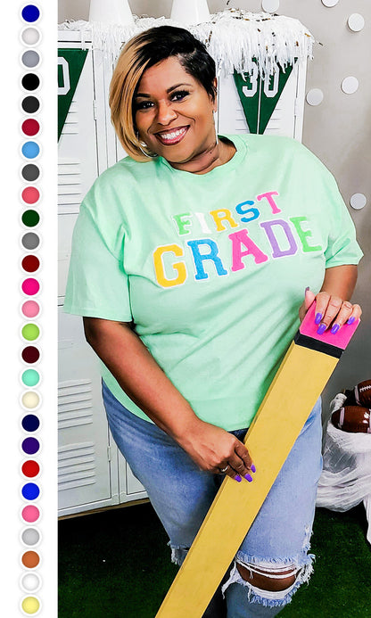 Soft Chenille Grade Level T-Shirt