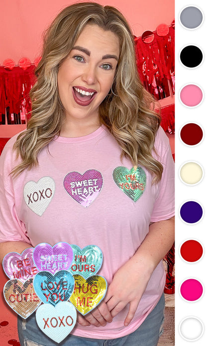 Sparkle Conversation Heart T-Shirt