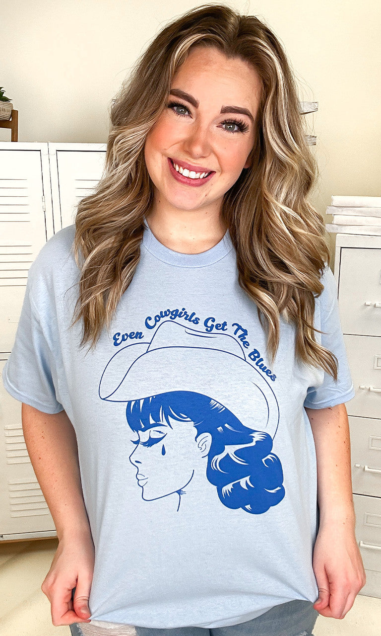 Cowgirl Blues Graphic Shirt