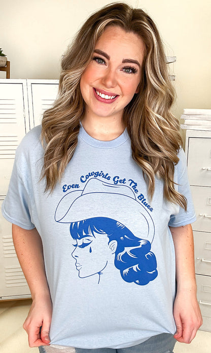 Cowgirl Blues Graphic Shirt