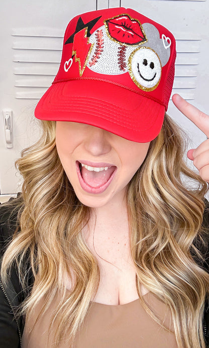 Baseball Patch Trucker Hat