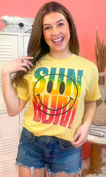 Sun Bum Smiley Graphic Shirt