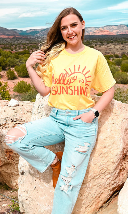 Hello Sunshine Graphic T-Shirt