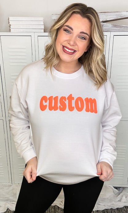 Custom Magic Puff Sweatshirt