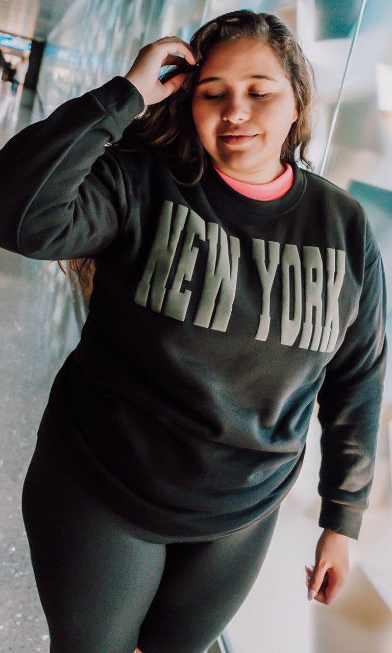 Custom Magic Puff Big Letter Sweatshirt