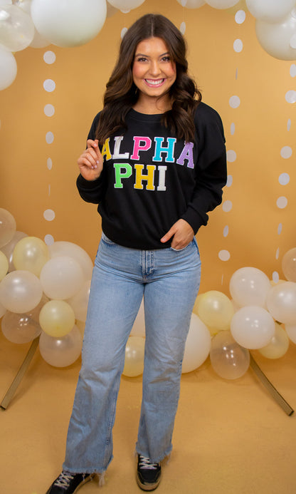 Soft Chenille Custom Sweatshirt